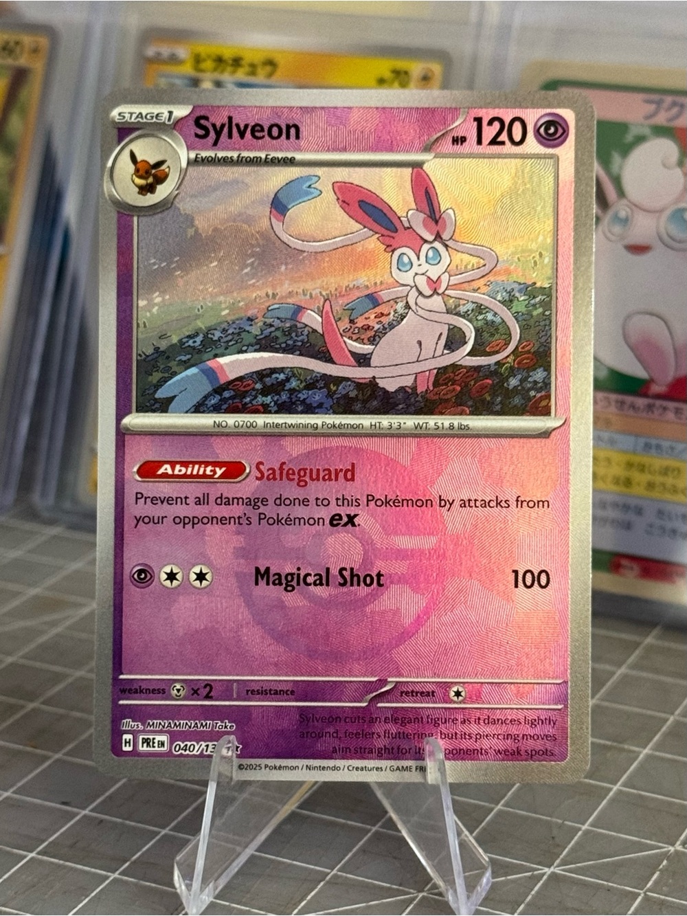 Sylveon Poke Ball Holo